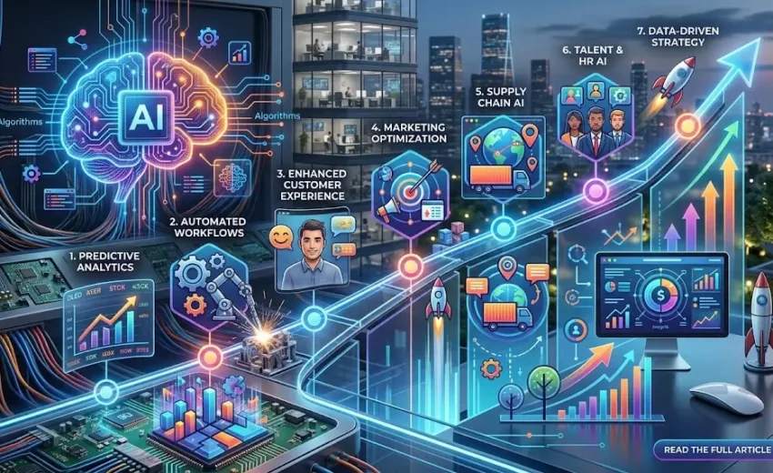 AI business transformation explained: what changes first, how to measure ROI, and real-world lessons to modernize your operations.