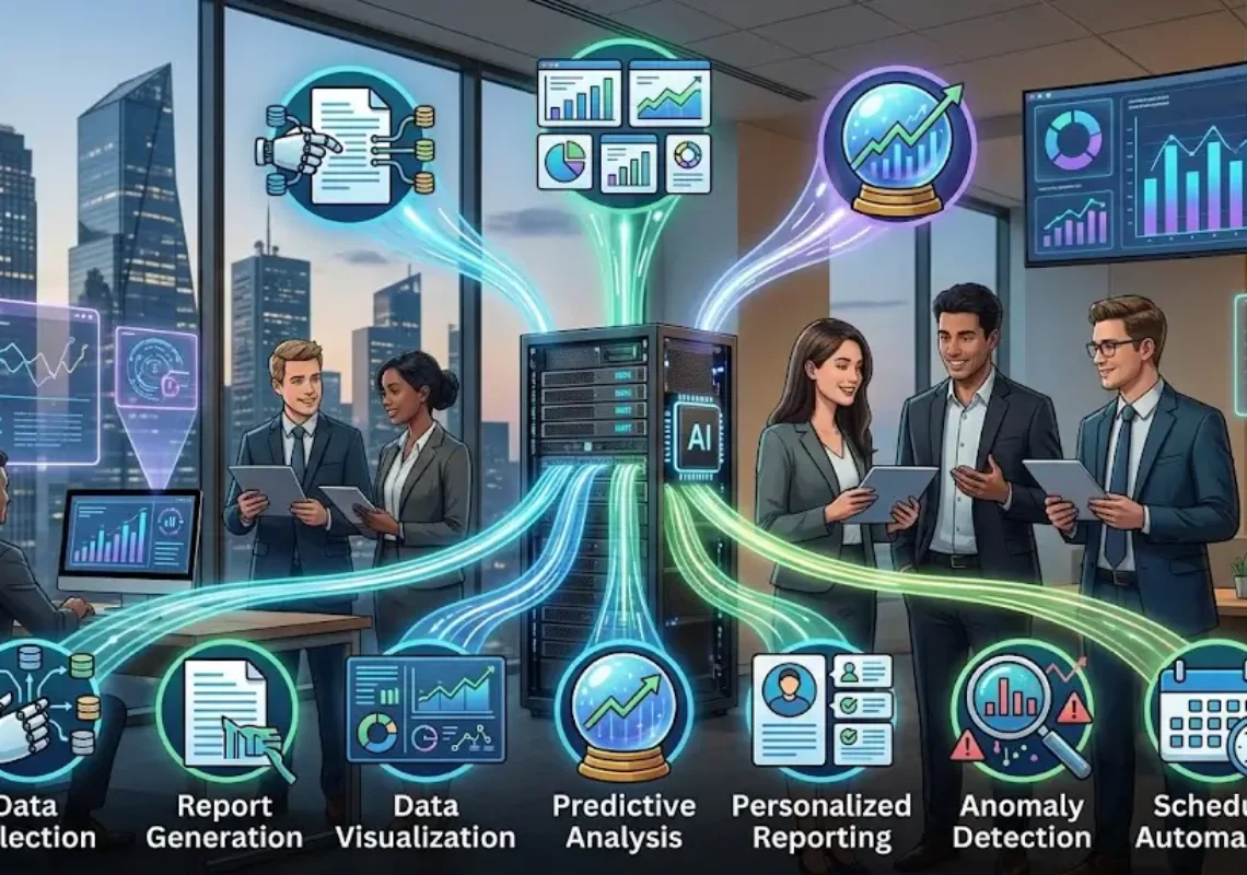 Learn how to automate business reporting with AI to save hours, spot trends faster, and make confident decisions with accurate data.